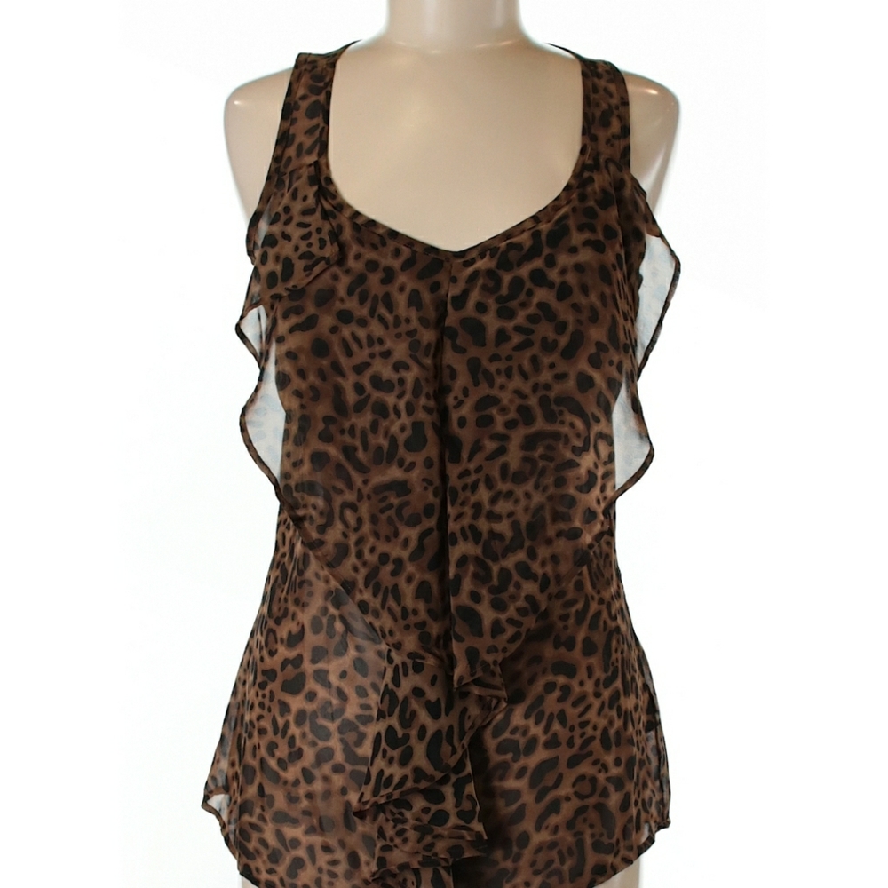 Mine, sz medium, sleeveless blouse